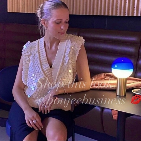 H&M Sequined Sweater Vest - Picture 3 of 14